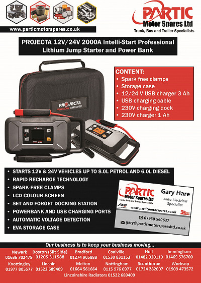 PROJECTA 12V/24V 2000A Intelli-Start Professional Lithium Jump Starter and Power Bank